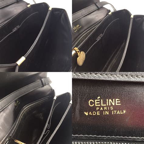 vintage celine horse carriage bag|Authentic CELINE Vintage Horse Carriage Shoulder Bag .